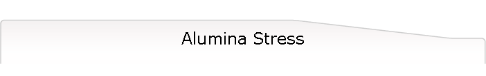Alumina Stress